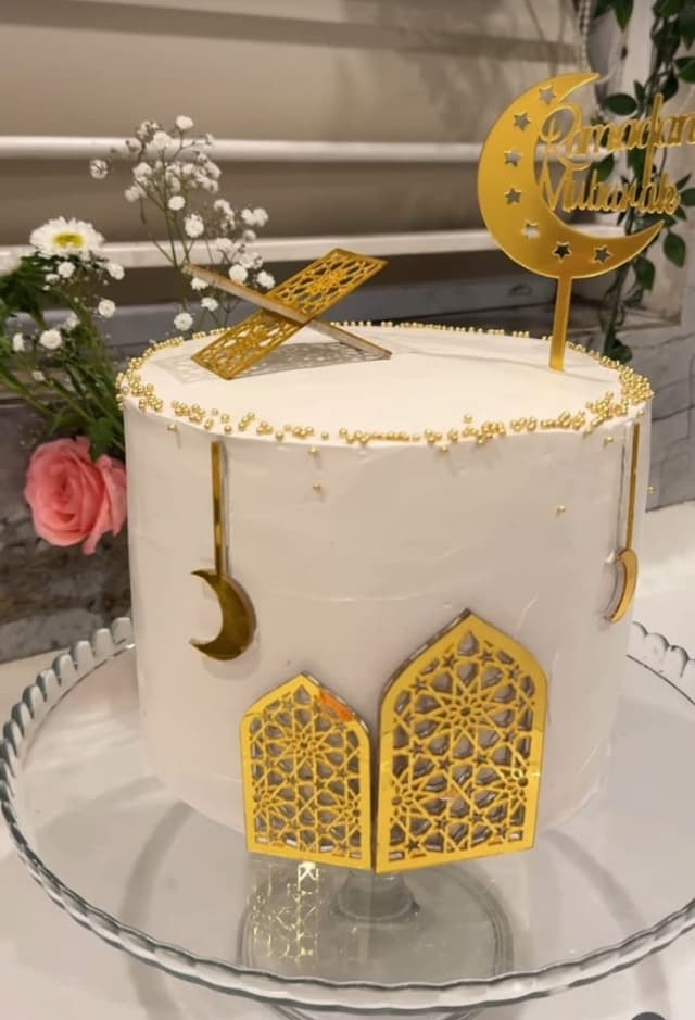 Ramadan Kareem Celebration Cake